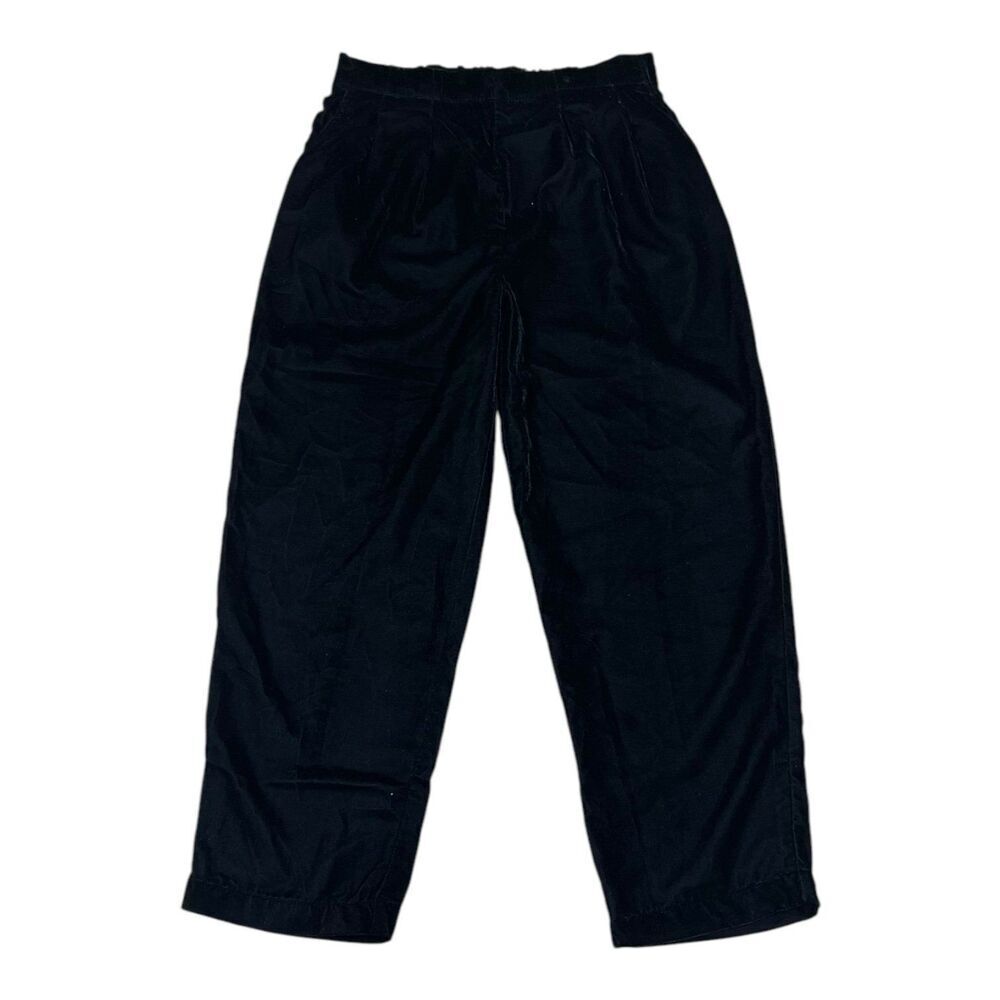 Nordstrom Black Velvet Pullover Pants Girls L